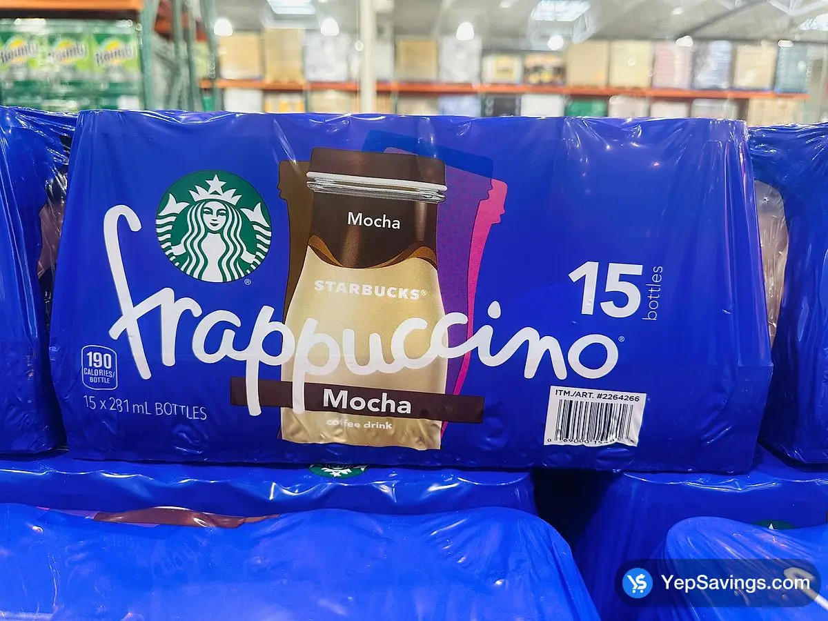 Costco STARBUCKS MOCHA FRAPPUCCINO 15 x 281 mL - Canada (ITM 2264266)