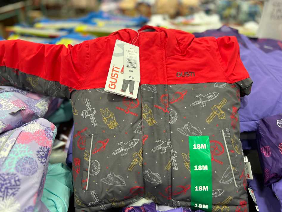 Costco GUSTI 2 PC SNOWSUIT TODDLER SIZES 18M - 3T - Canada (ITM 1305281)