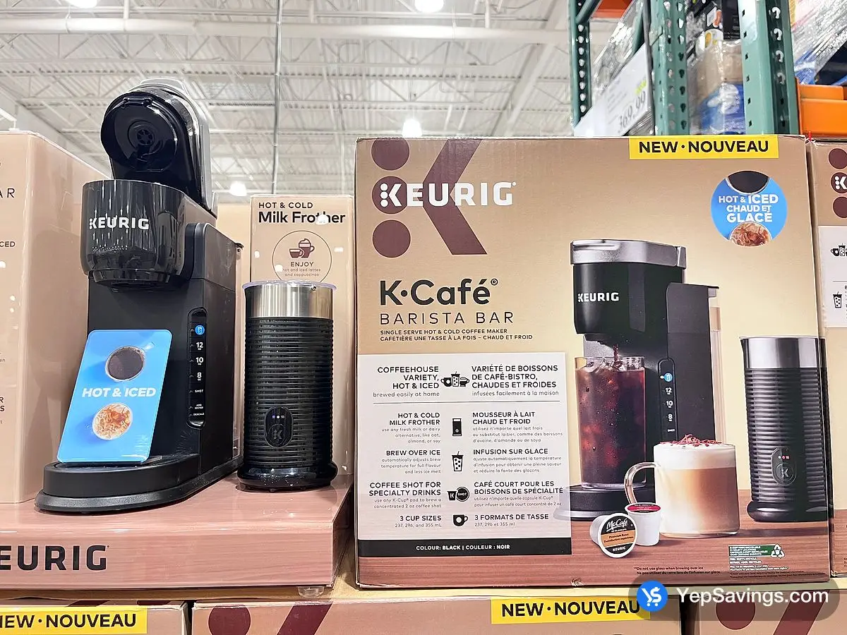 Costco KEURIG K CAFE BARISTA BAR COFFEE BREWER - Canada (ITM 1891450)