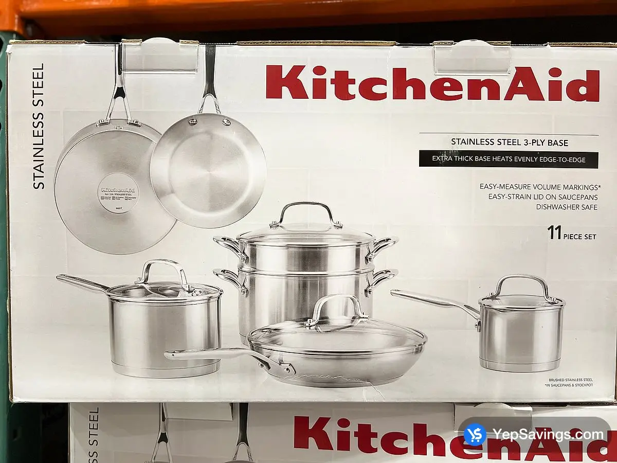 Costco KITCHENAID COOKWARE SET 11 PIECES - Canada (ITM 1668526)