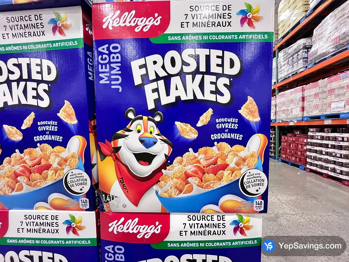 KELLOGGS FROSTED FLAKES MEGA 1.41 kg ITM 724000 at Costco