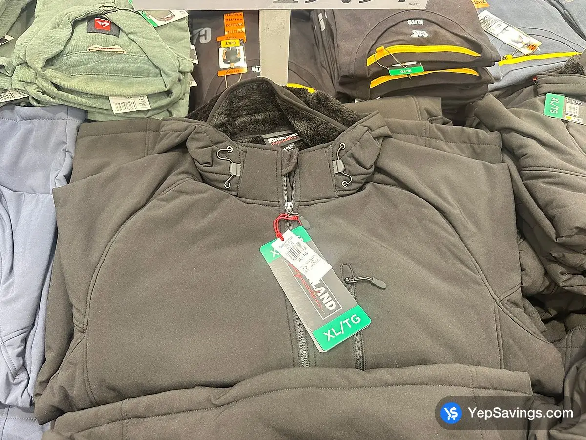 Costco KIRKLAND SIGNATURE FLEECE JACKET +MENS SIZES S-XXL - Canada (ITM 1884002)