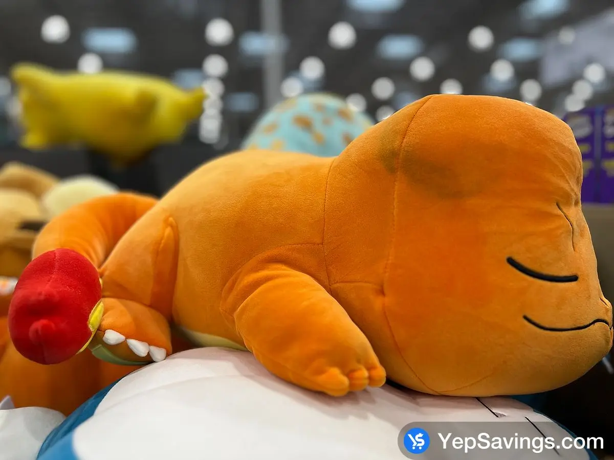 Costco POKEMON 18 " SLEEPING PLUSH ASSORTMENT - Canada (ITM 1746386)