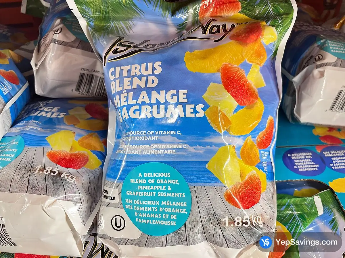 Costco ISLAND WAY CITRUS BLEND 1.85kg - Canada (ITM 1893170)