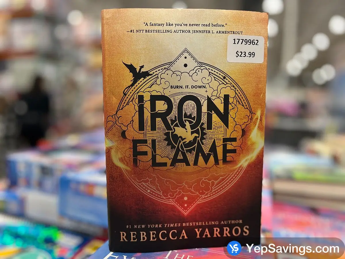 Costco IRON FLAME REBECCA YARROS #1 NEW YORK TIMES BESTSELLING AUTHOR - Canada (ITM 1779962)