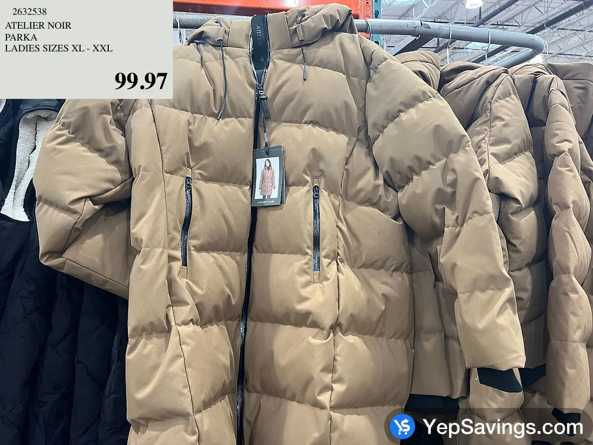 Atelier noir outlet coats costco