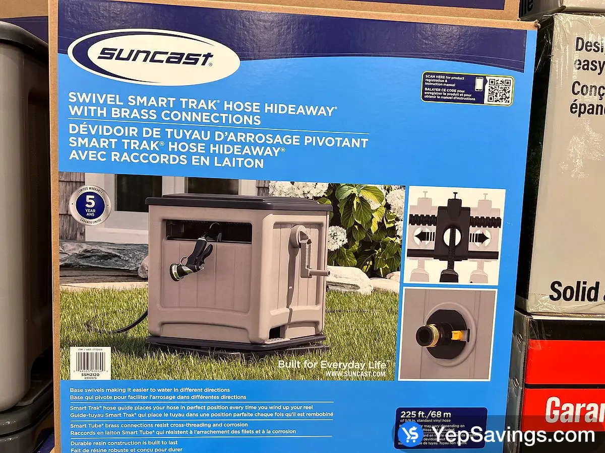 Costco SUNCAST HOSE HIDEAWAY 225ft - Canada (ITM 1770914)