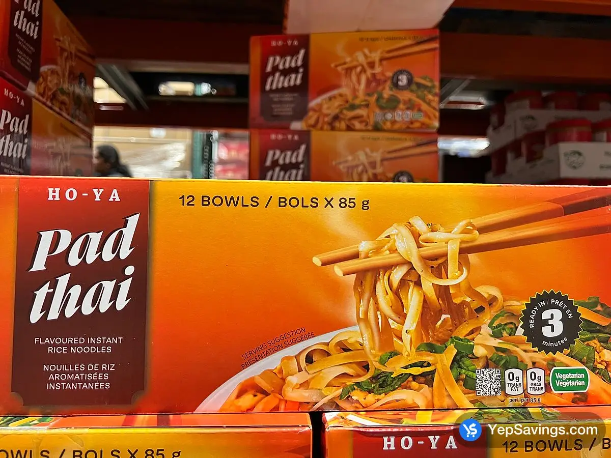 Costco HO - YA PAD THAI RICE NOODLES 12 x 80 g - Canada (ITM 1502935)