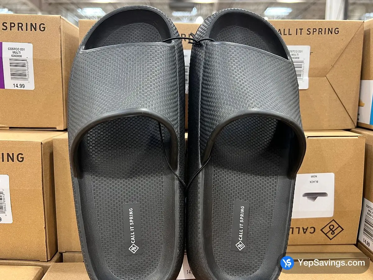 Costco CALL IT SPRING CUSHION SLIDE + LADIES SIZES 6-11 - Canada (ITM 6283011)