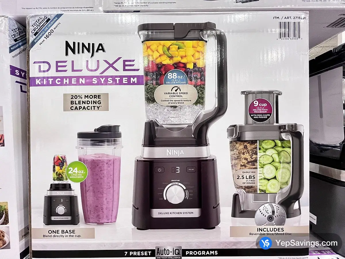 Costco NINJA KITCHEN SYSTEM 1600 PEAK WATTS - Canada (ITM 2715291)