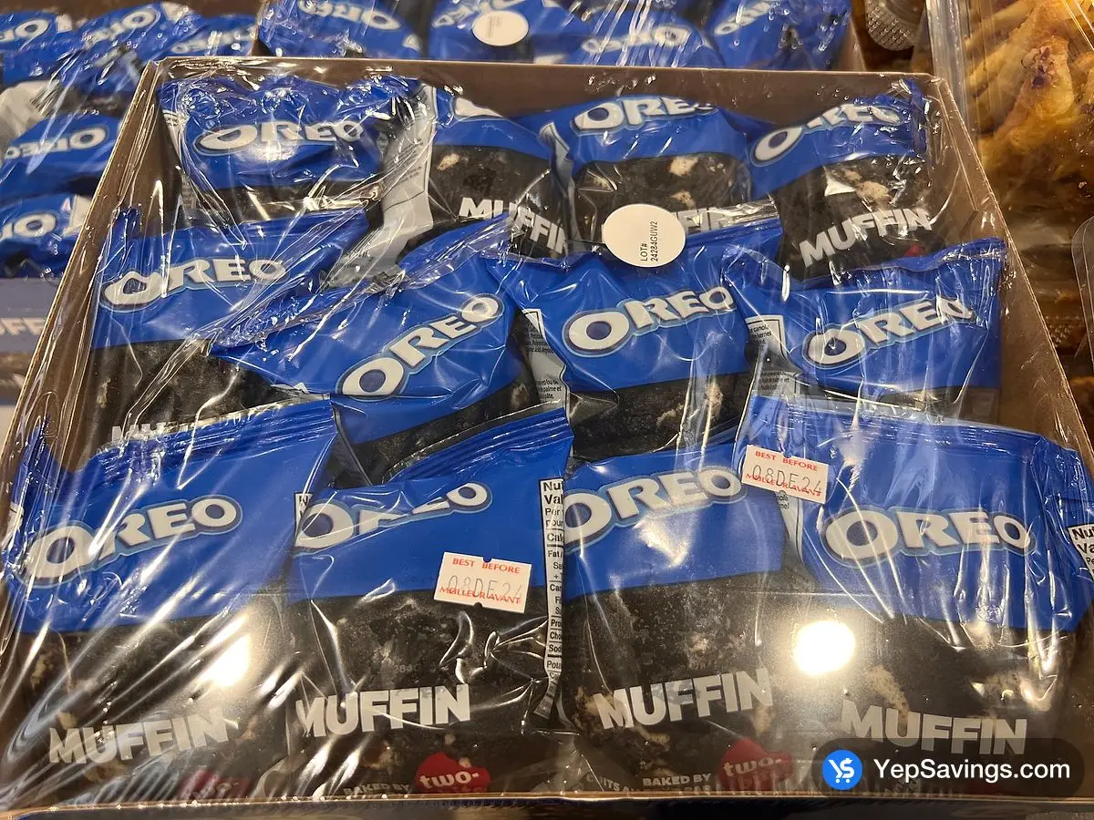 Costco GIVE & GO TWO BITES OREO MUFFIN 12 x 57 g - Canada (ITM 1781322)
