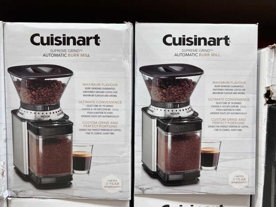 Costco CUISINART SUPREME BURR MILL GRINDER - Canada (ITM 1095958)