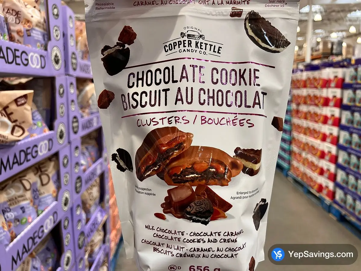 Costco COPPER KETTLE CHOC COOKIE CLUSTERS 656 g - Canada (ITM 1854876)