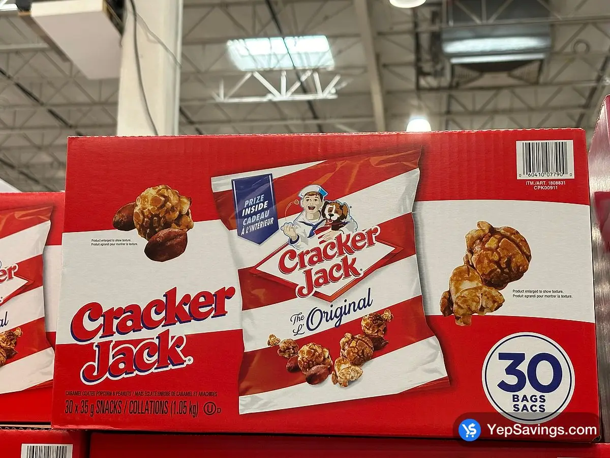 Costco CRACKER JACK ORIGINAL 35g x 30 - Canada (ITM 1808831)