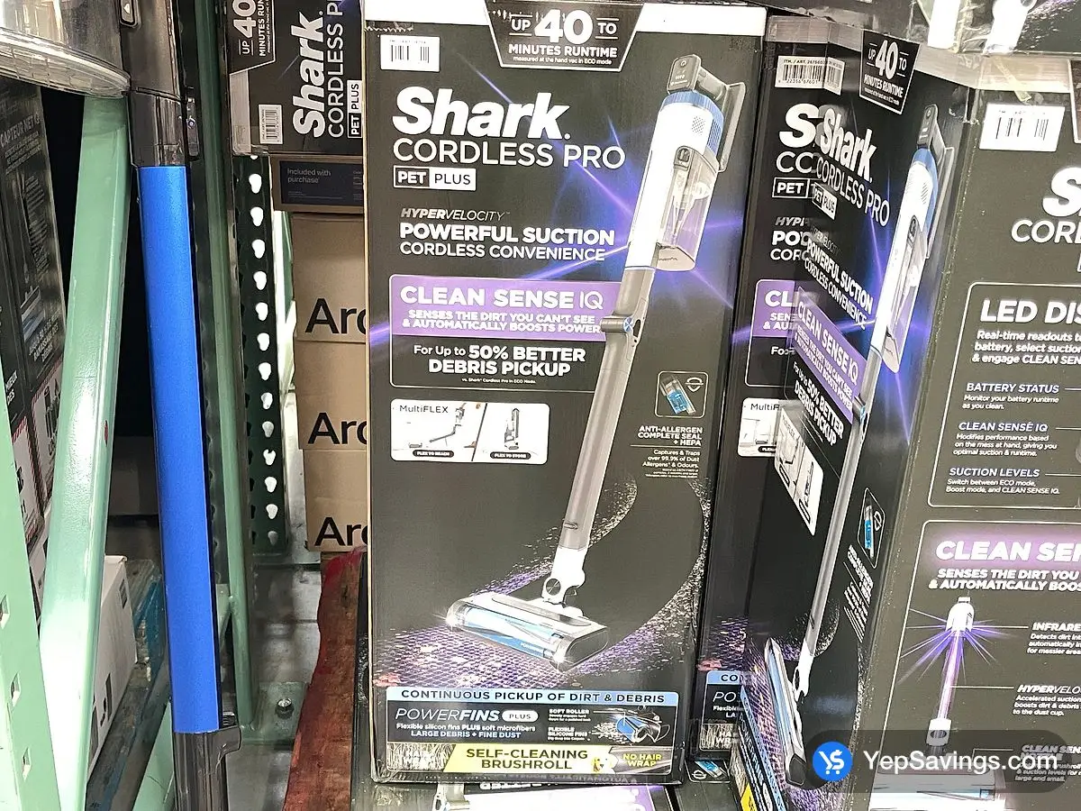 Costco SHARK STRATOS CORDLESS STICK VAC UZ865HCCO - Canada (ITM 1675602)