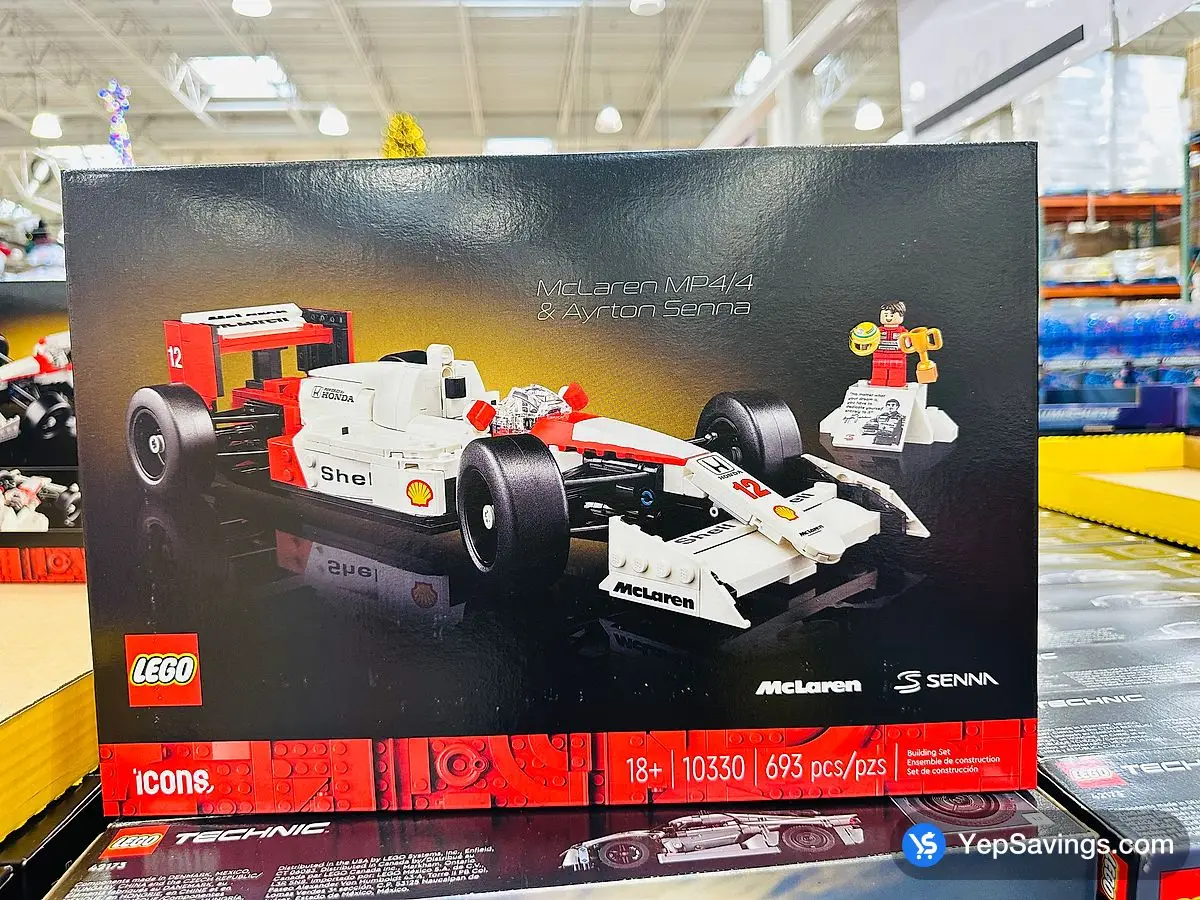 Costco LEGO MCLAREN MP4 / 4 AND AYRTON SENNA 10330 - Canada (ITM 2501010)
