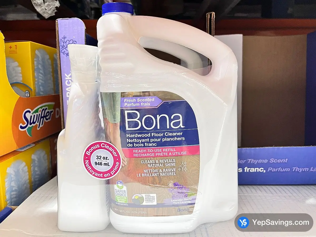 Costco BONA HARDWOOD FLOOR CLEANER 3.79 L946 mL - Canada (ITM 1797555)