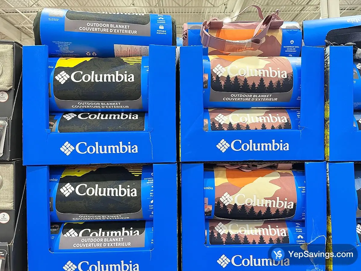 Costco COLUMBIA OUTDOOR BLANKET 72 " 72 " - Canada (ITM 1796228)