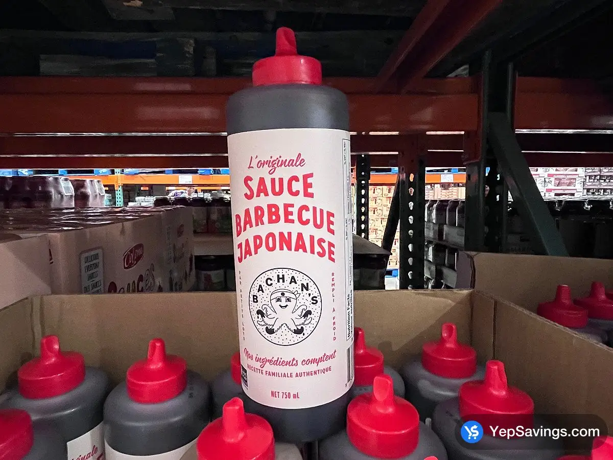 Costco BACHAN'S JAPANESE BBQ SAUCE 750 mL - Canada (ITM 1738943)