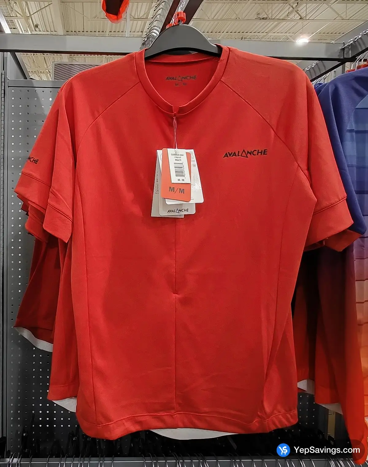 AVALANCHE ENDUR JERSEY MENS SIZES M - XXL ITM 1760147 at Costco