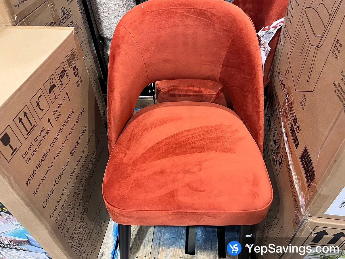 Costco GILMAN CREEK - KOBE DINING CHAIRS , GREY PACK OF 2 / 1 BOX - Canada (ITM 1657753)