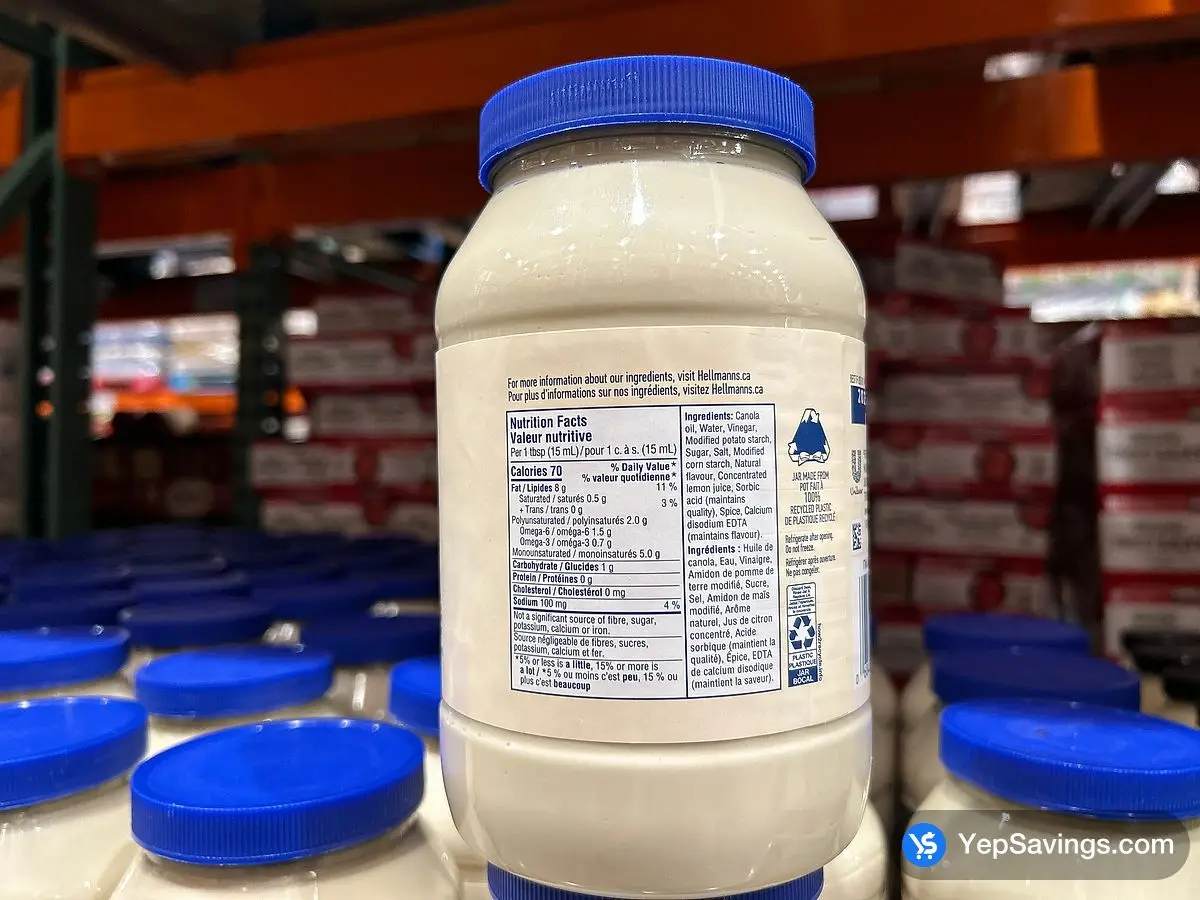 Costco HELLMANN'S VEGAN 1.42 L - Canada (ITM 1810141)