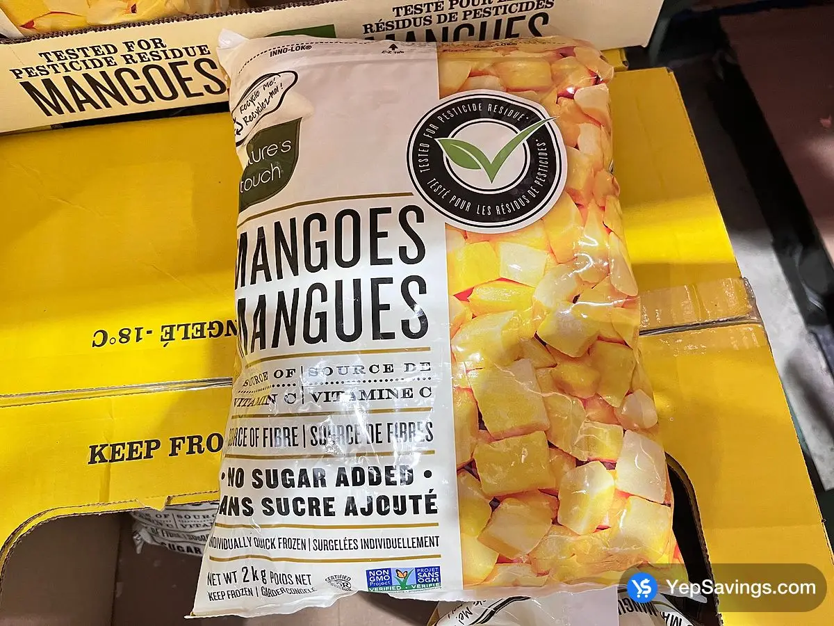 Costco NATURE'S TOUCH MANGOES 2 kg - Canada (ITM 425487)