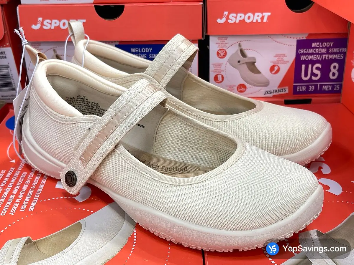 Costco JSPORT MARY JANE SHOE + WOMENS SIZES 8-9 - Canada (ITM 3666008)