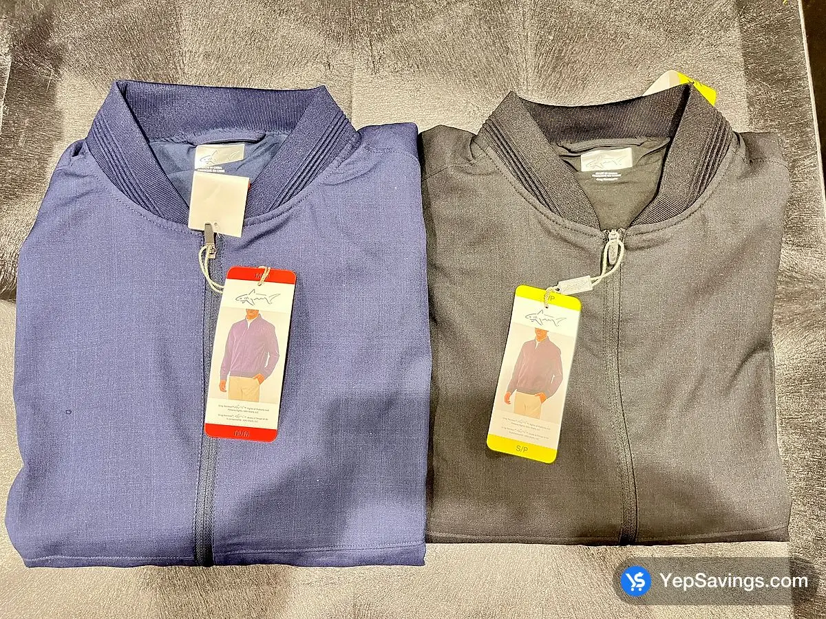 Costco GREG NORMAN FULL ZIP JACKET MENS SIZES S - XXL - Canada (ITM 1797403)