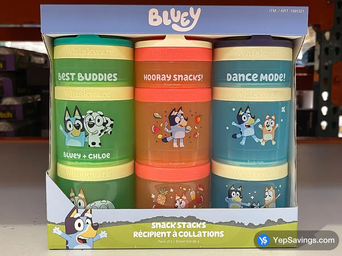 Costco WHISKWARE SNACKING CONTAINERS PACK OF 3 - Canada (ITM 1591321)