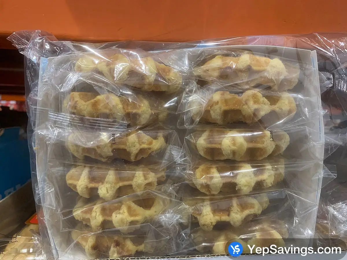 Costco HARTYBAKE MAPLE BELGIAN WAFFLES 780 g - Canada (ITM 1657983)