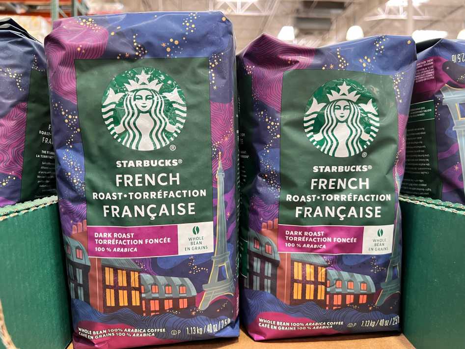 STARBUCKS FRENCH ROAST 1.13 kg ITM 11357 at Costco