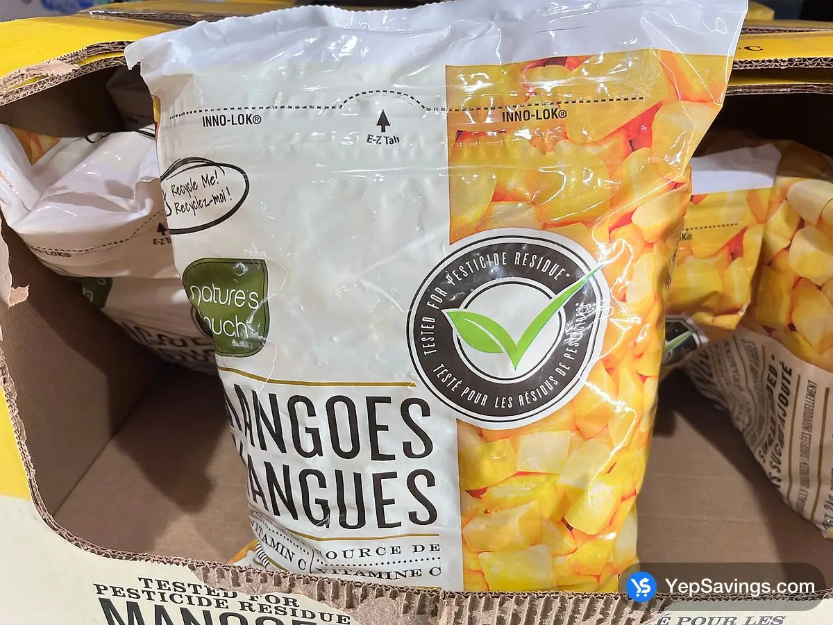 Costco NATURE'S TOUCH MANGOES 2 kg - Canada (ITM 425487)