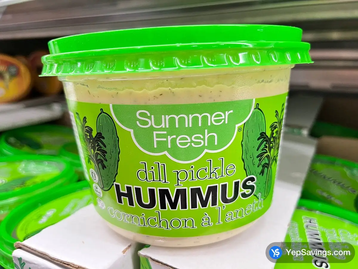 Costco SUMMER FRESH DILL PICKLE HUMMUS 850 g - Canada (ITM 1729780)