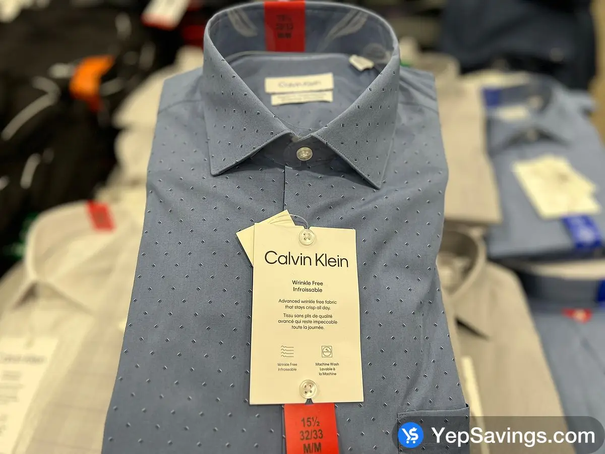 CALVIN KLEIN DRESS SHIRT MENS SIZES 15-17.5 at Costco 3180 Laird Rd  Mississauga & Oakville