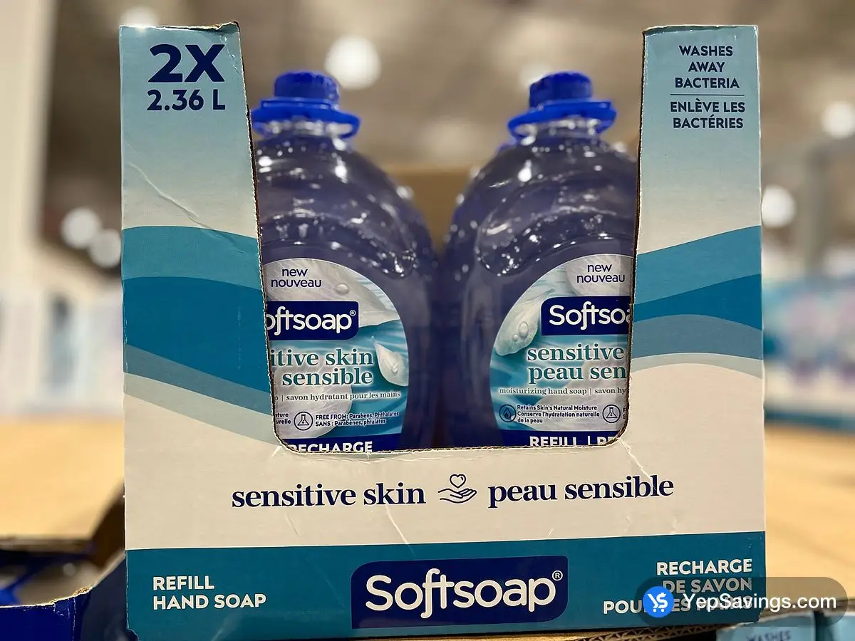 Costco SOFTSOAP SENSITIVE HAND SOAP 2 x 2.36 L - Canada (ITM 1838919)
