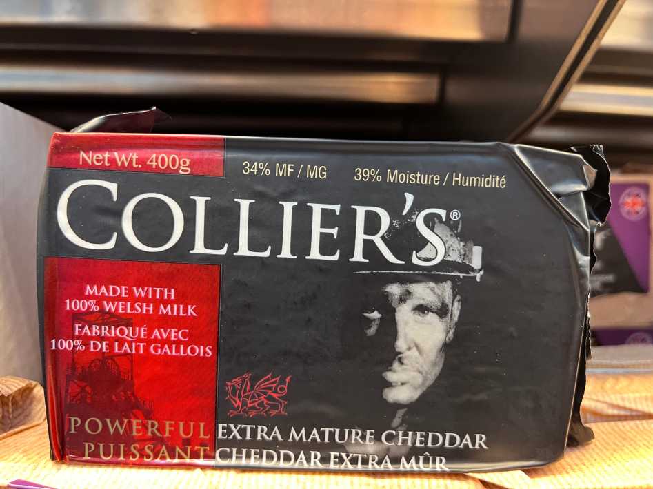 COLLIER'S WELSH CHEDDAR 400g ITM 197353 at Costco