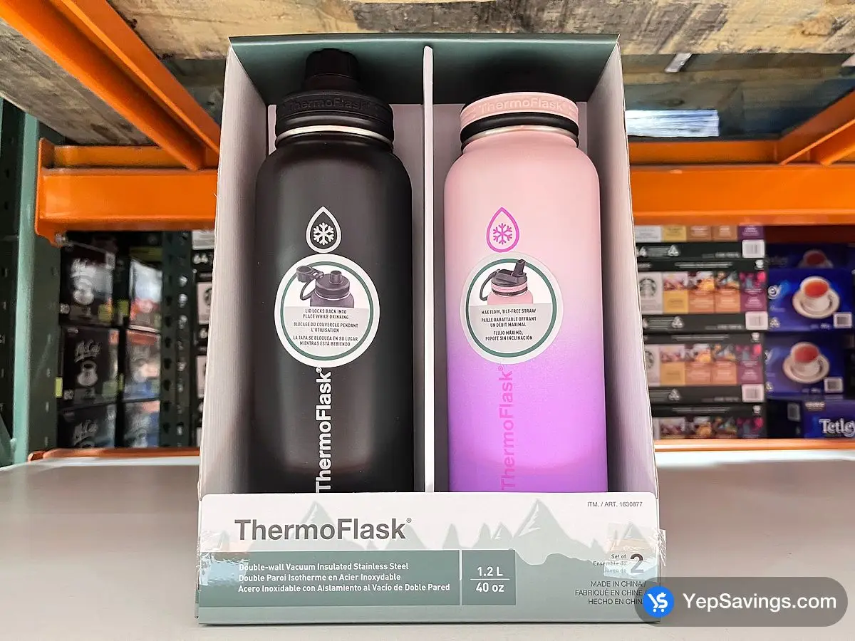 Costco THERMOFLASK WATER BOTTLES PACK OF 2 - Canada (ITM 1630877)