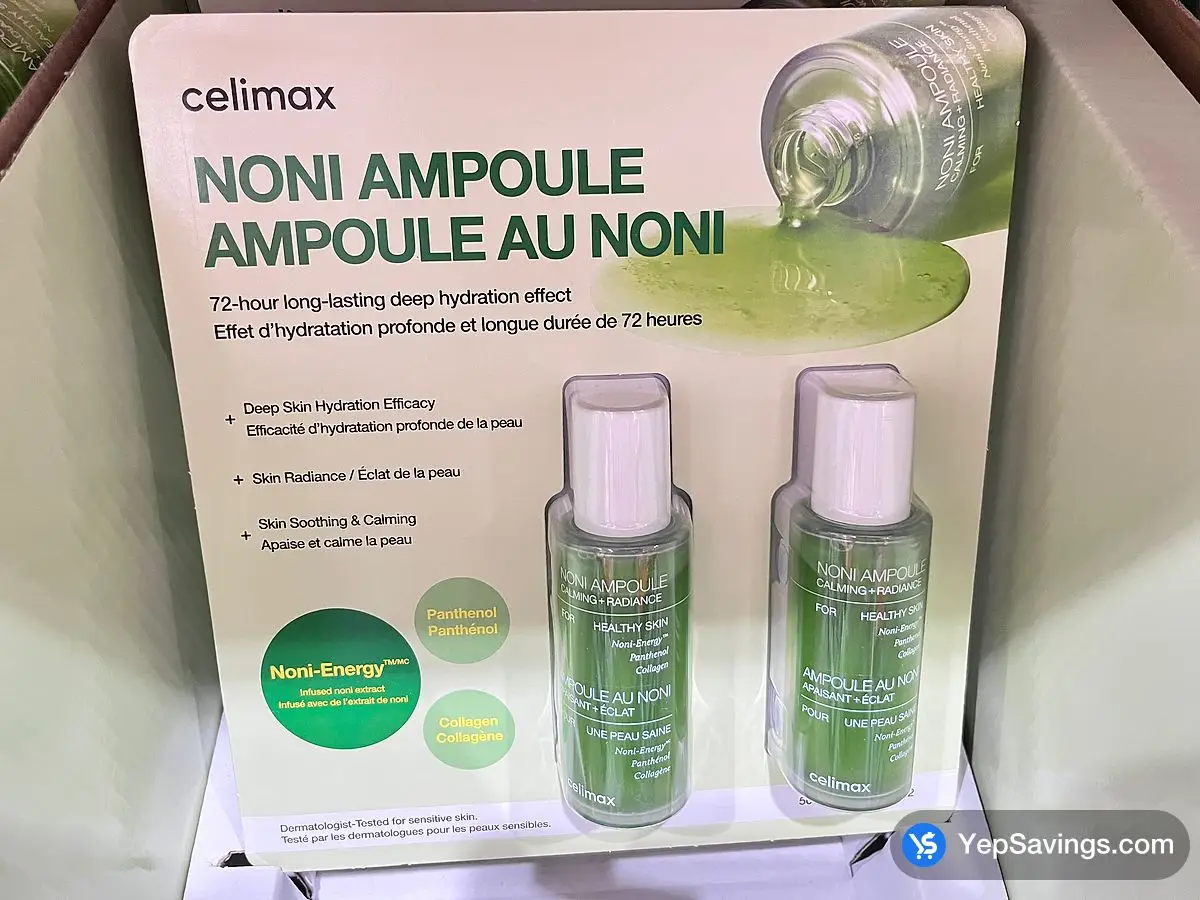 Costco CELIMAX NONI AMPOULE 2 x 50 mL - Canada (ITM 1904594)