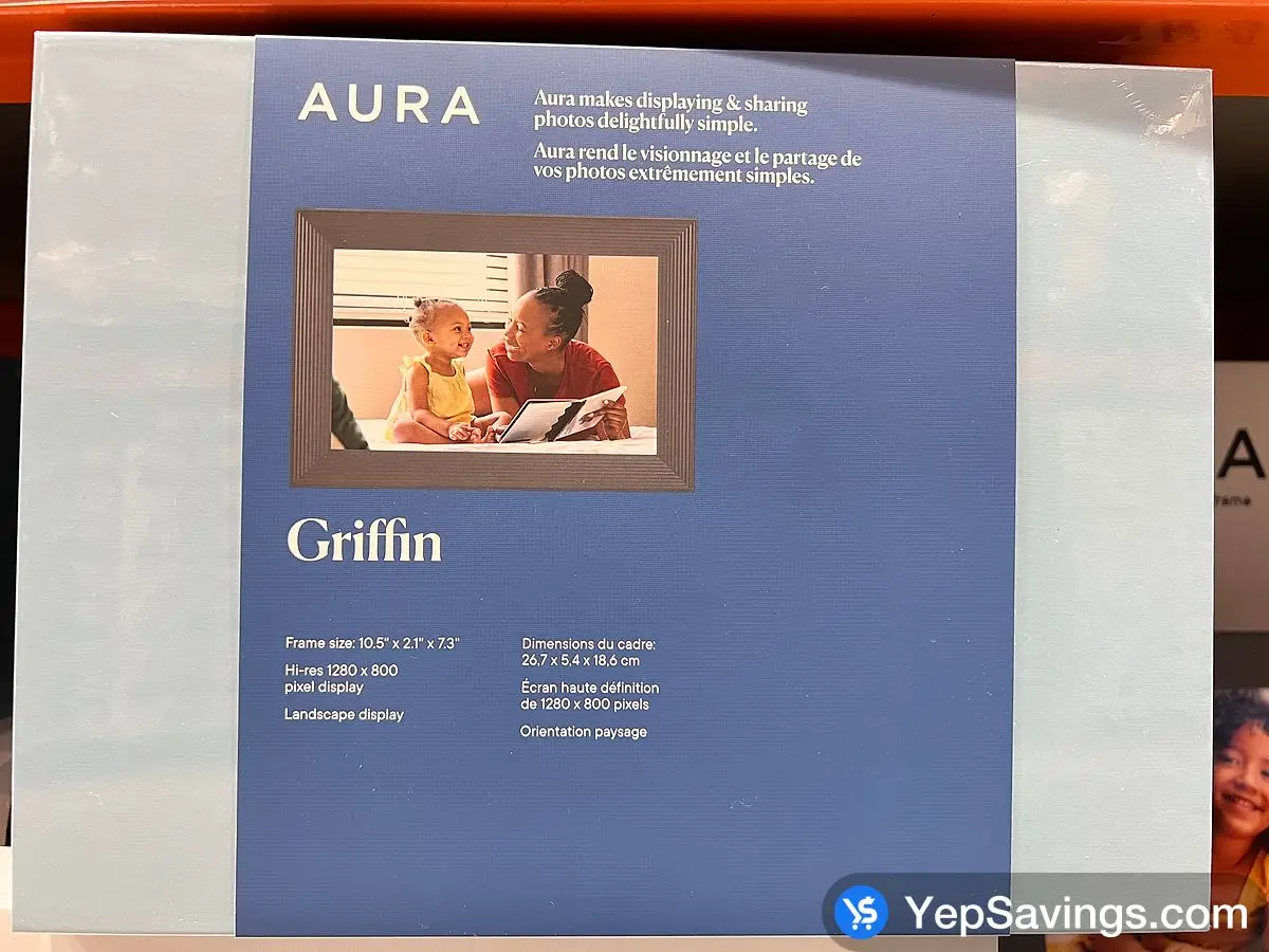 Costco AURA GRIFFIN DIGITAL FRAME 10.1 IN . - Canada (ITM 3464230)