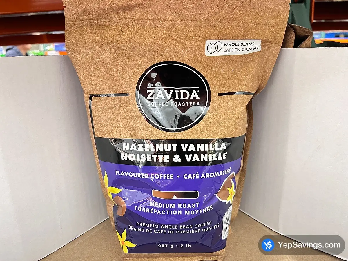ZAVIDA HAZELNUT VANILLA 907 g ITM 137959 at Costco
