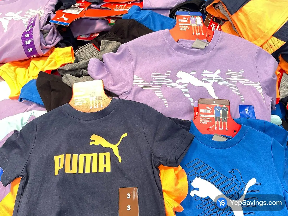 Costco PUMA 4PC SET KIDS SIZES 2-8 - Canada (ITM 2663986)