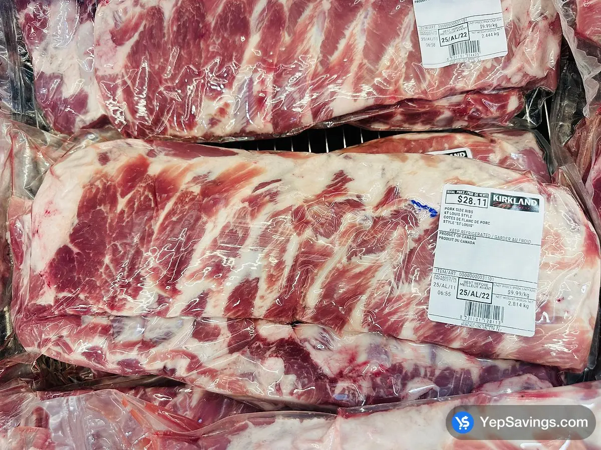 Costco Pork Side Ribs St - Louis Style - Canada (ITM 31101)