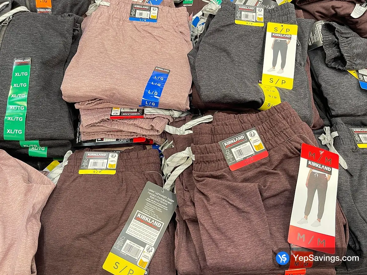 Costco KIRKLAND SIGNATURE LIGHTWEIGHT JOGGER LADIES SIZES S - XXL - Canada (ITM 1711755)