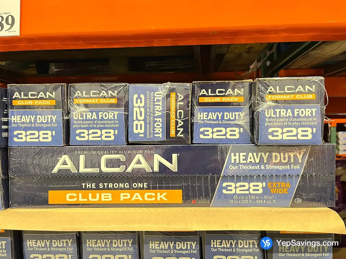 ALCAN PLUS ALUMINUM FOIL 45 cm x 100 m ITM 50125 at Costco