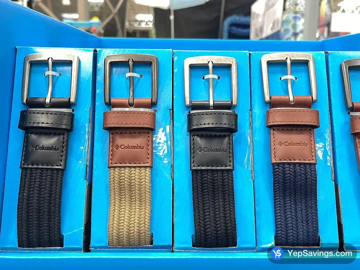 Costco COLUMBIA STRETCH BELT MENS SIZES M - XL - Canada (ITM 1891337)