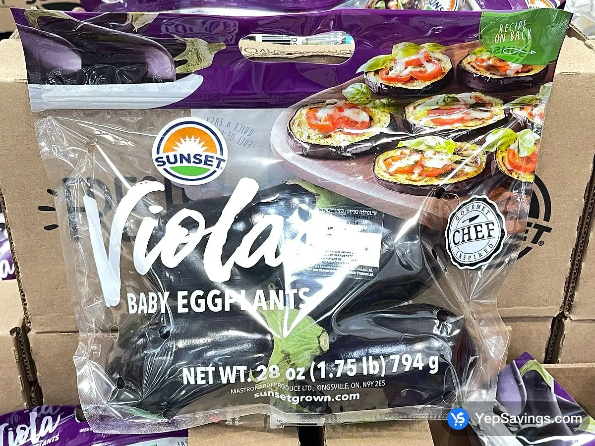 Costco BABY EGGPLANT PRODUCT OF CANADA - Canada (ITM 171068)