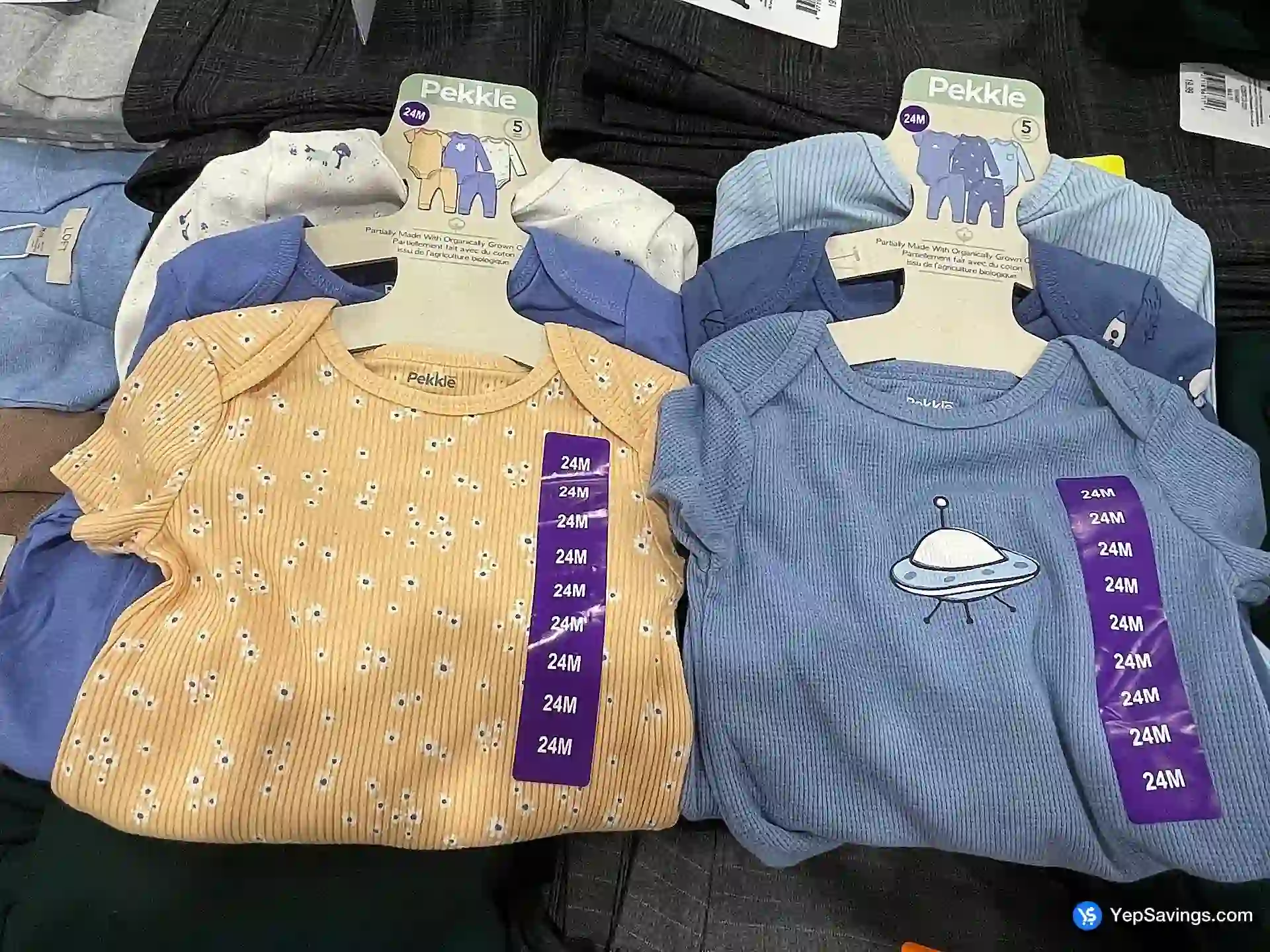 Costco PEKKLE 5PC STARTER SET INFANT SIZES 3M - 24M - Canada (ITM 1281212)