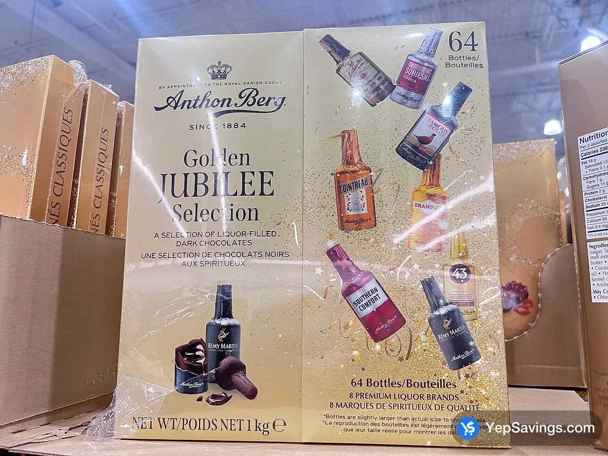 Costco ANTHON BERG GOLDEN JUBILEE 1kg - Canada (ITM 293701)