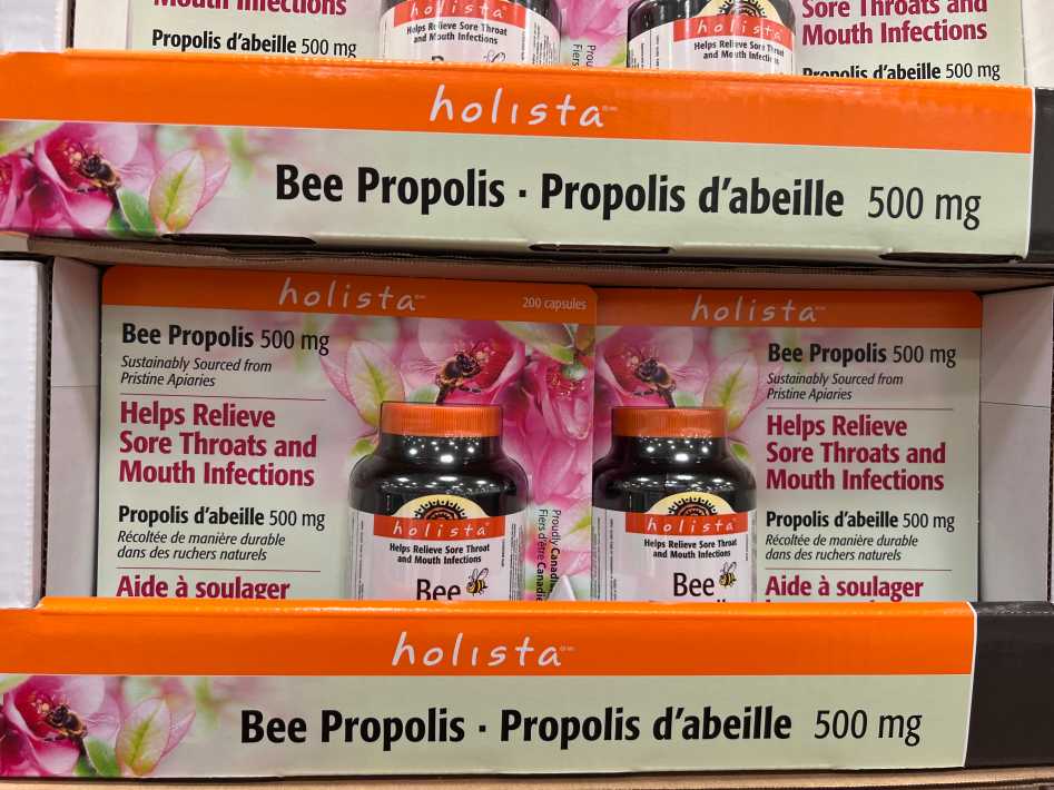 HOLISTA BEE PROPOLIS 200 CAPSULES ITM 5212651 at Costco